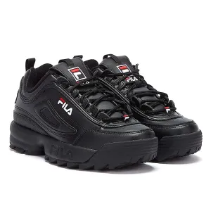 Fila Disruptor II Premium Black / White / Fila Red Trainers