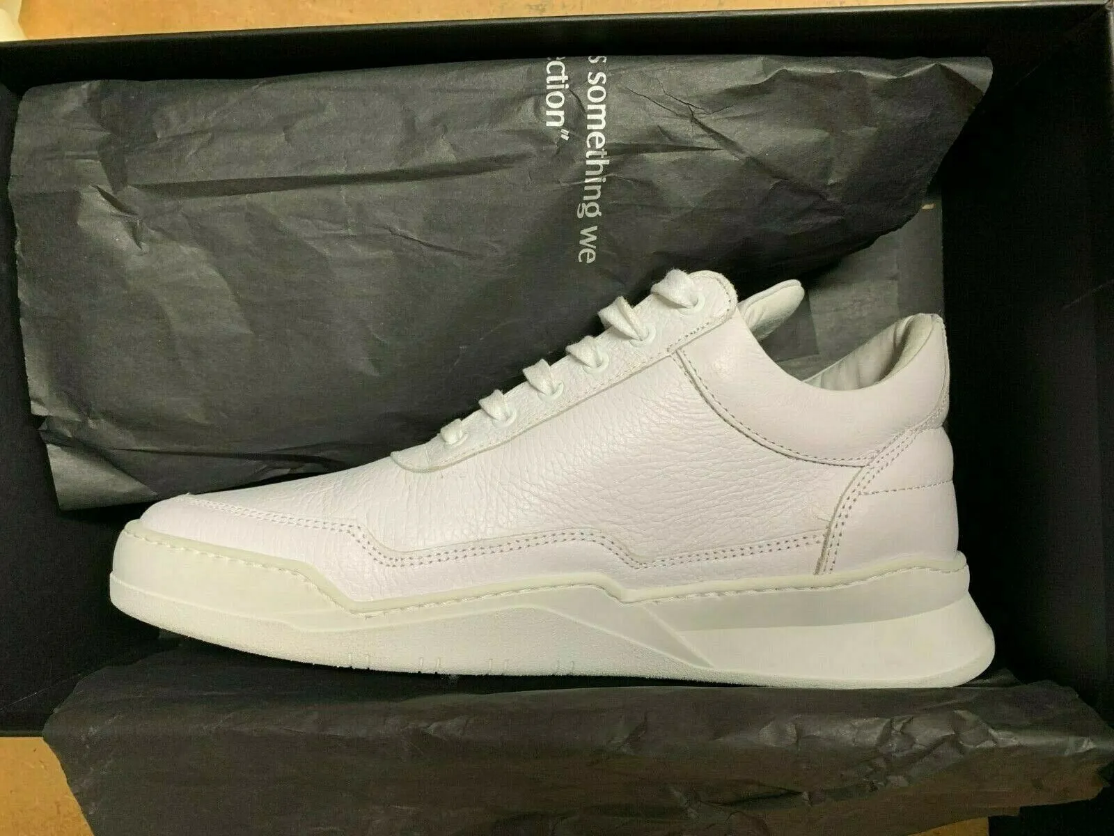 Filling Pieces Low Top Jasper White Trainers