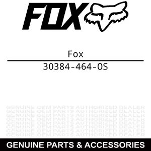 Fox Racing 30384-464-OS Instinct Boot Left Cuff Sizes Black Silver - 13 14