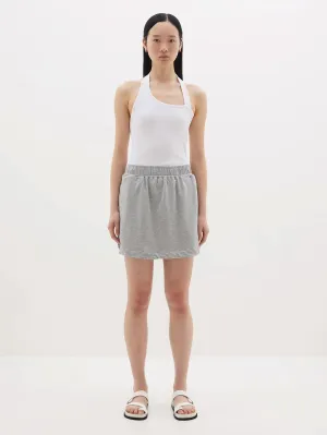 french terry tennis skirt