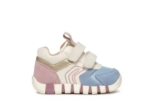 Geox Iupidoo Girls Avio Rose Trainer