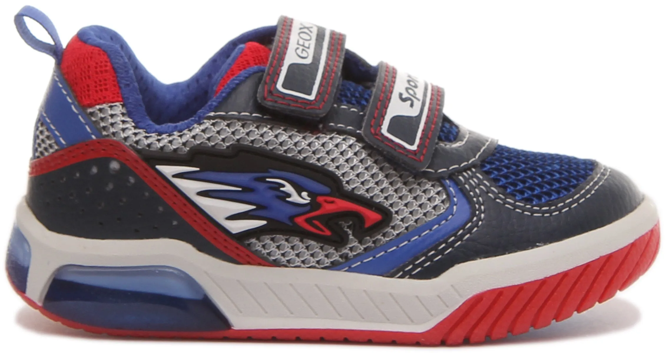 Geox J Inek B. B In Navy Red For Kids