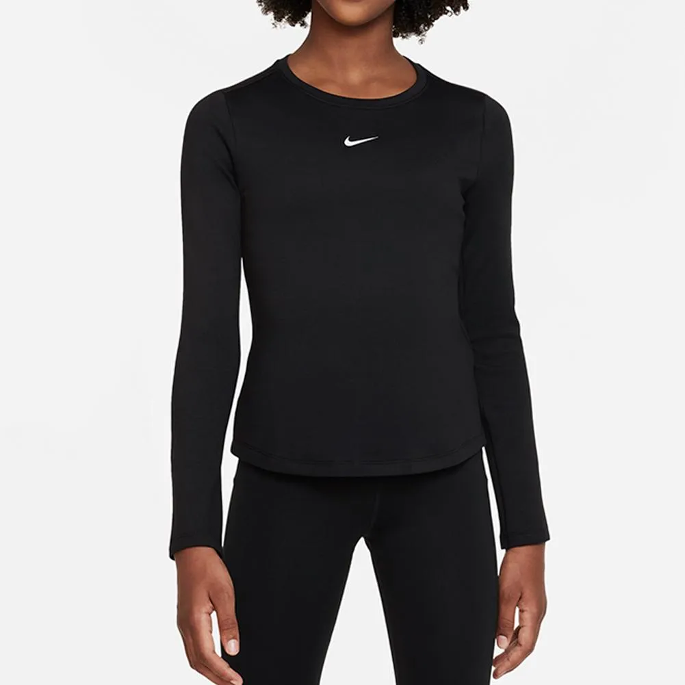 Girls' Therma-FIT One Long-Sleeve Training Top