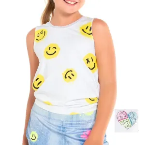 Girl's Tie Back Tennis Tank