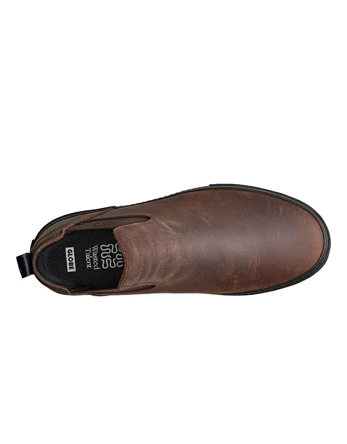 Globe Dover II Shoe | Dark Brown/Wasted Talent