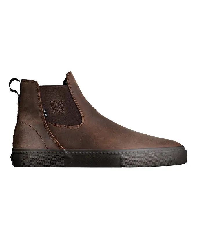 Globe Dover II Shoe | Dark Brown/Wasted Talent