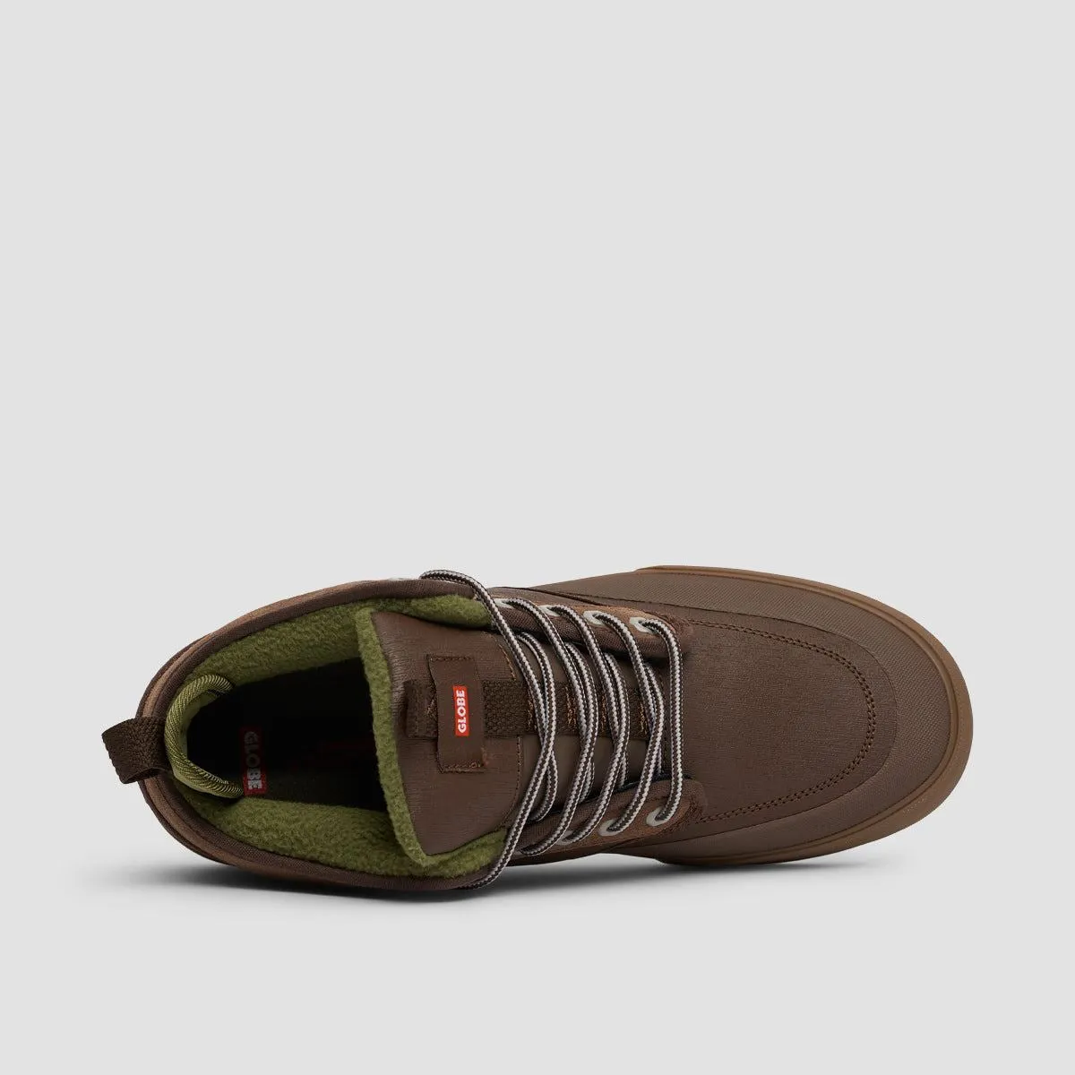 Globe Motley Mid Top Shoes - Chestnut/Olive/Summit