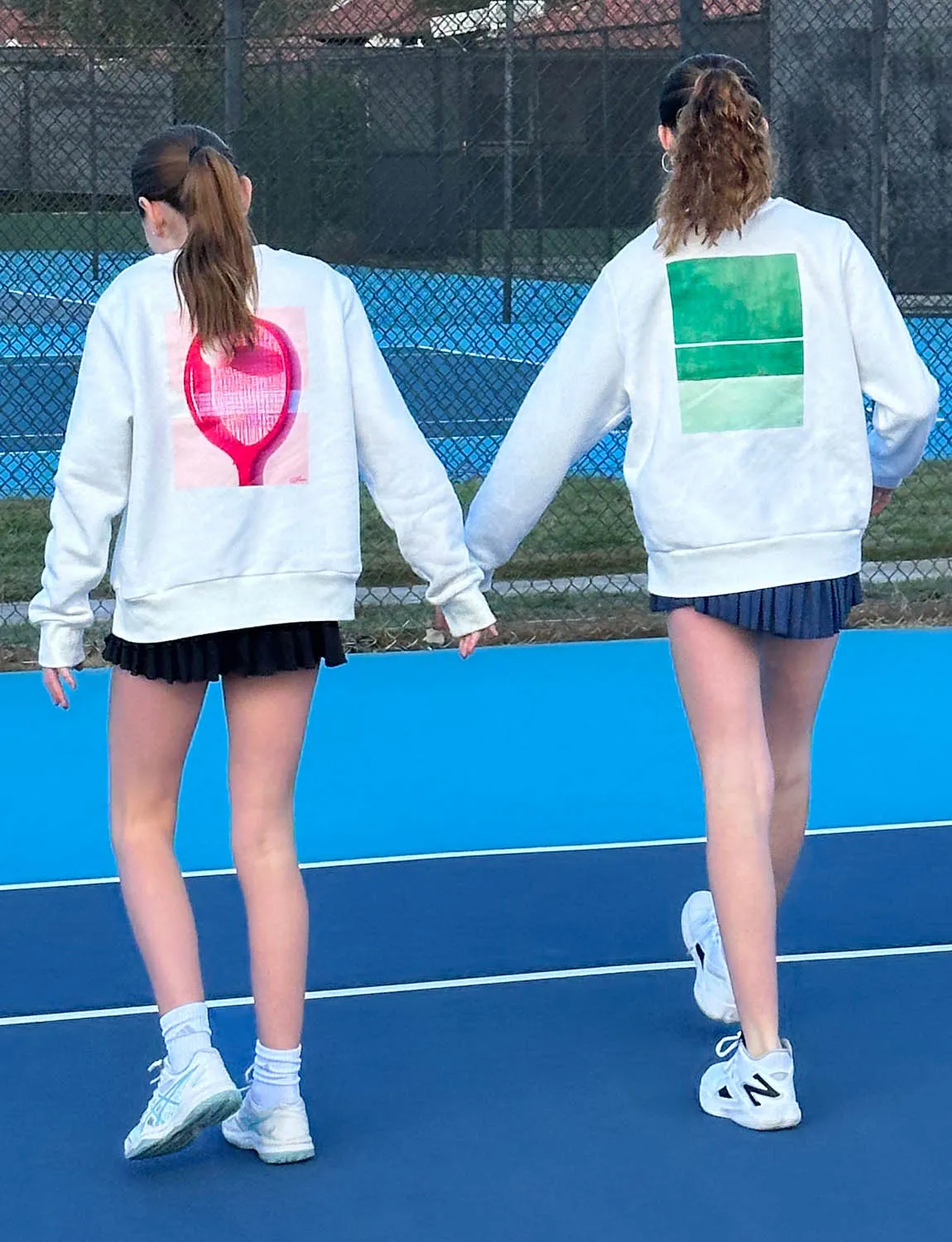 Graphic Tennis Sweatshirt