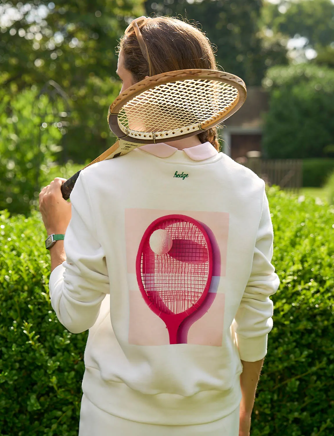 Graphic Tennis Sweatshirt