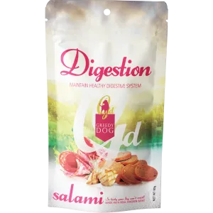 Greedy Dog Treats Digestion Salami 80g