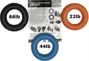 Hand Strengthener Grip Rings