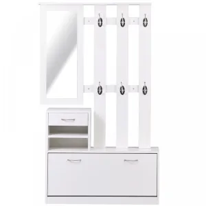 HOMCOM Storage Unit -White