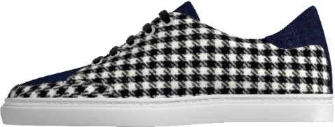 Houndstooth Jeans Custom Tennis