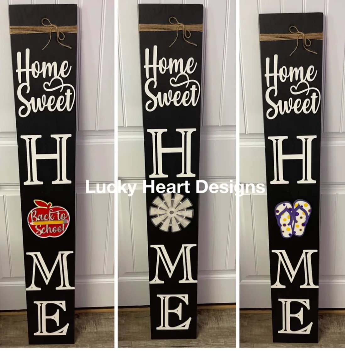 Interchangeable Porch Signs