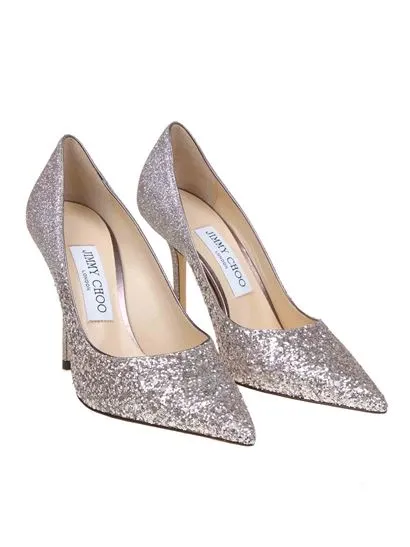 JIMMY CHOO - LOVE 100 LIGHT LILAC PUMPS **FREE SHIPPING**