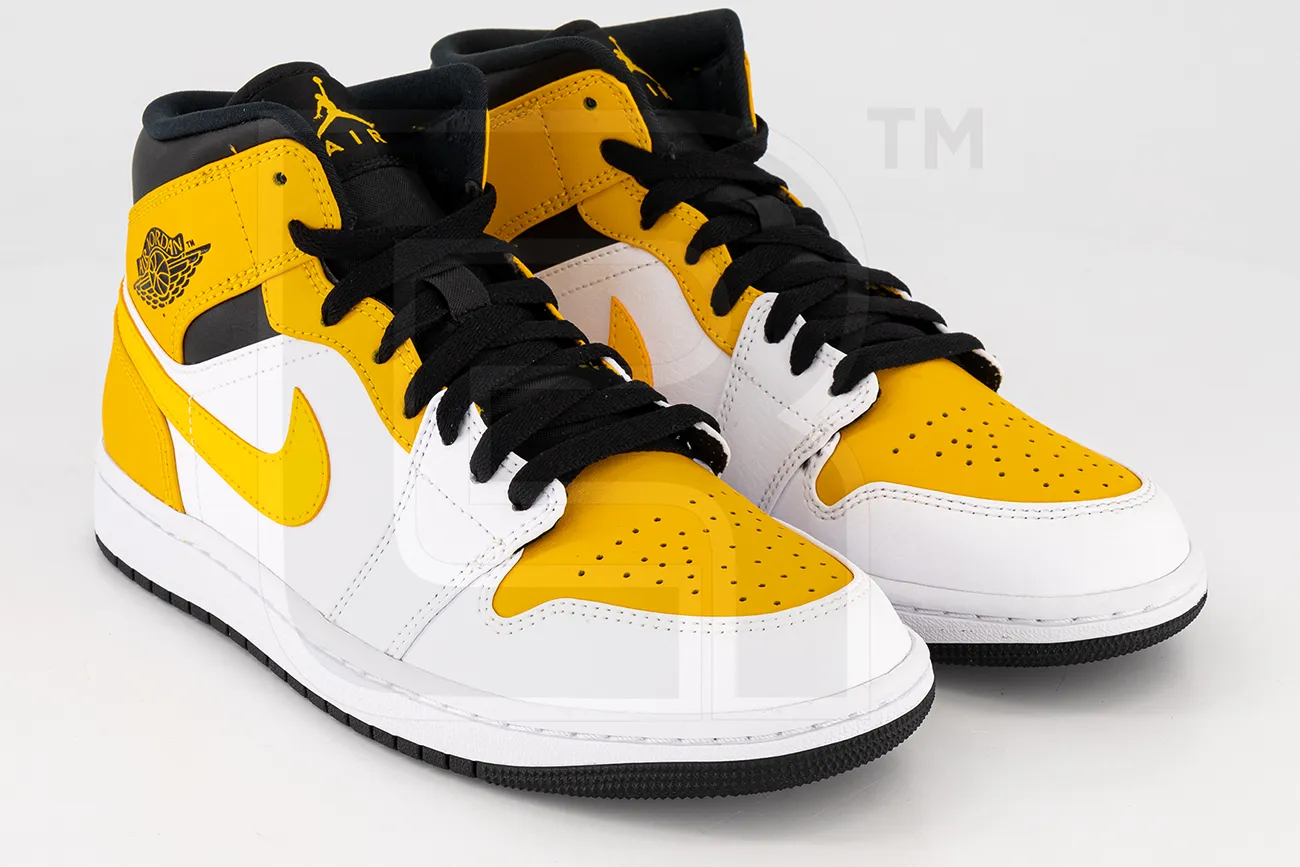 Jordan 1 Mid "University Gold"