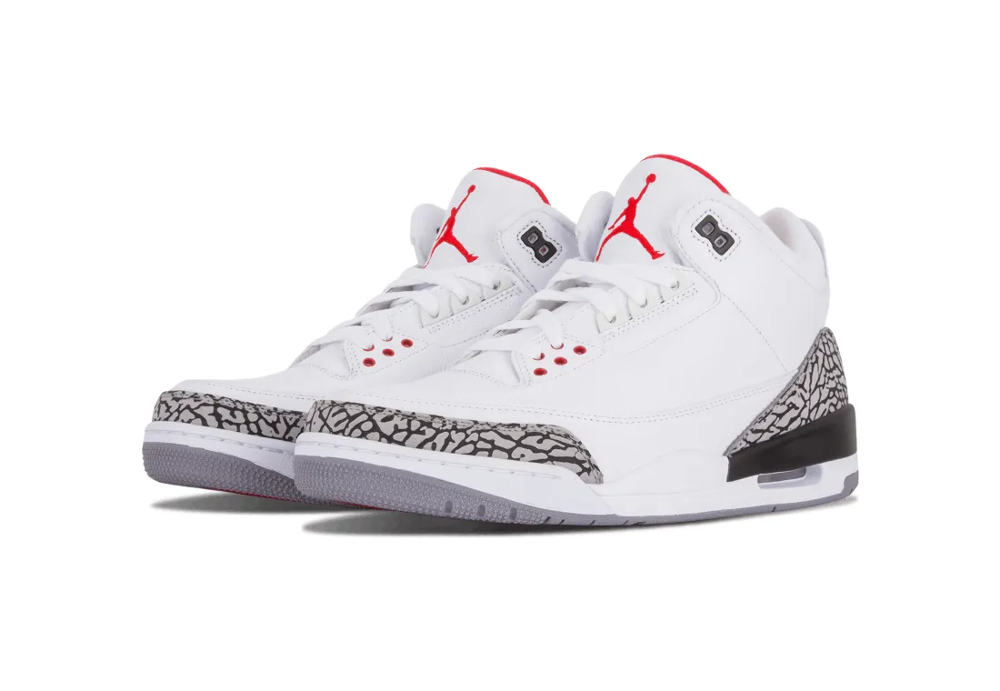 Jordan 3 Retro 88 Cement White