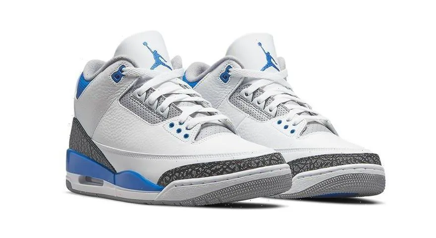 JORDAN 3 RETRO RACER BLUE (M)