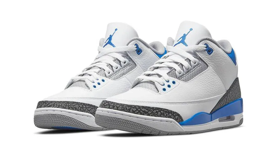 JORDAN 3 RETRO RACER BLUE (M)