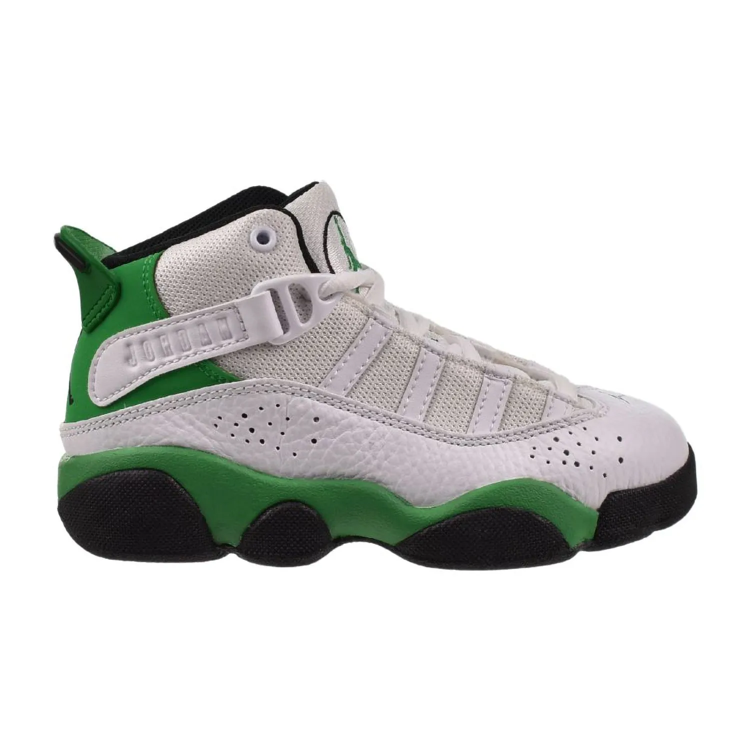 Jordan 6 Rings (PS) Little Kids' Shoes White-Lucky Green