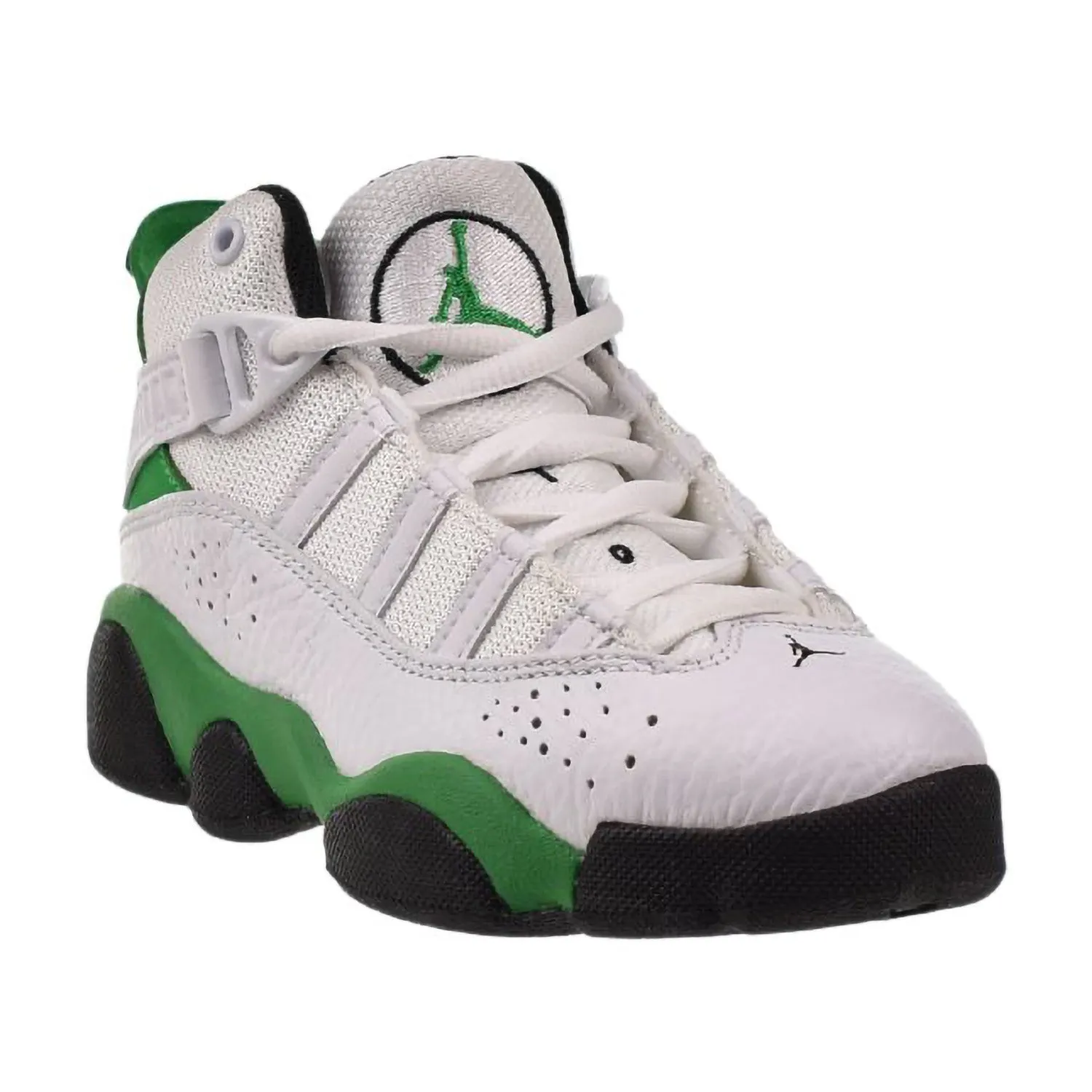 Jordan 6 Rings (PS) Little Kids' Shoes White-Lucky Green