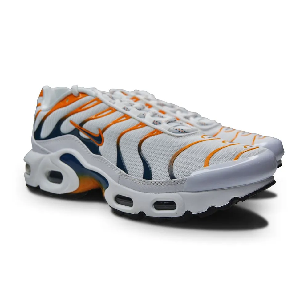 Juniors Nike Air Max Plus (GS) - DV7083 100 -  White Marina Kumquat Black