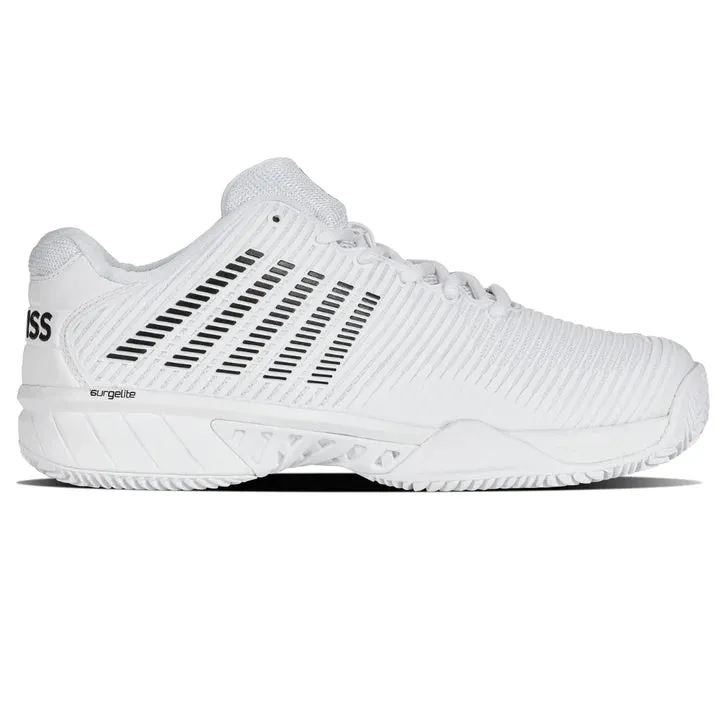 K-Swiss Hypercourt Express HB Mens Tennis Shoe - White/Black