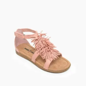 Kids' Eloise Leather Sandal - Blush Pink