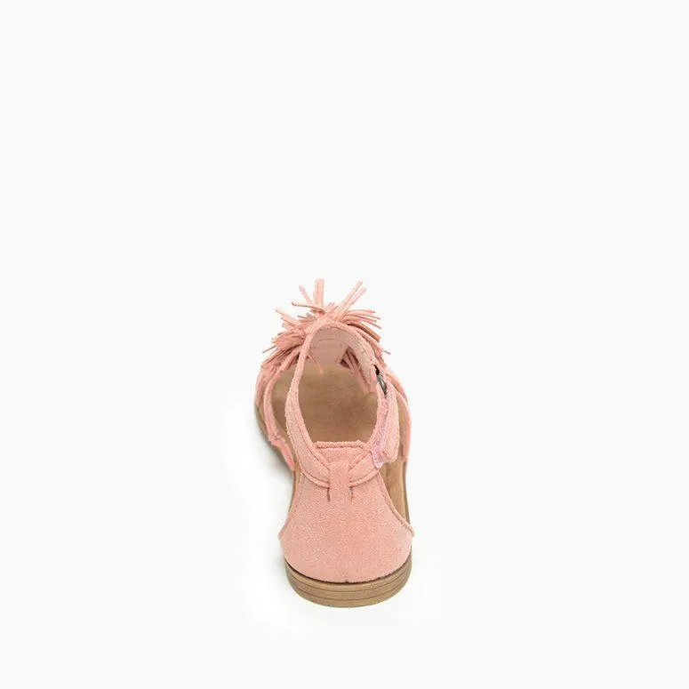 Kids' Eloise Leather Sandal - Blush Pink