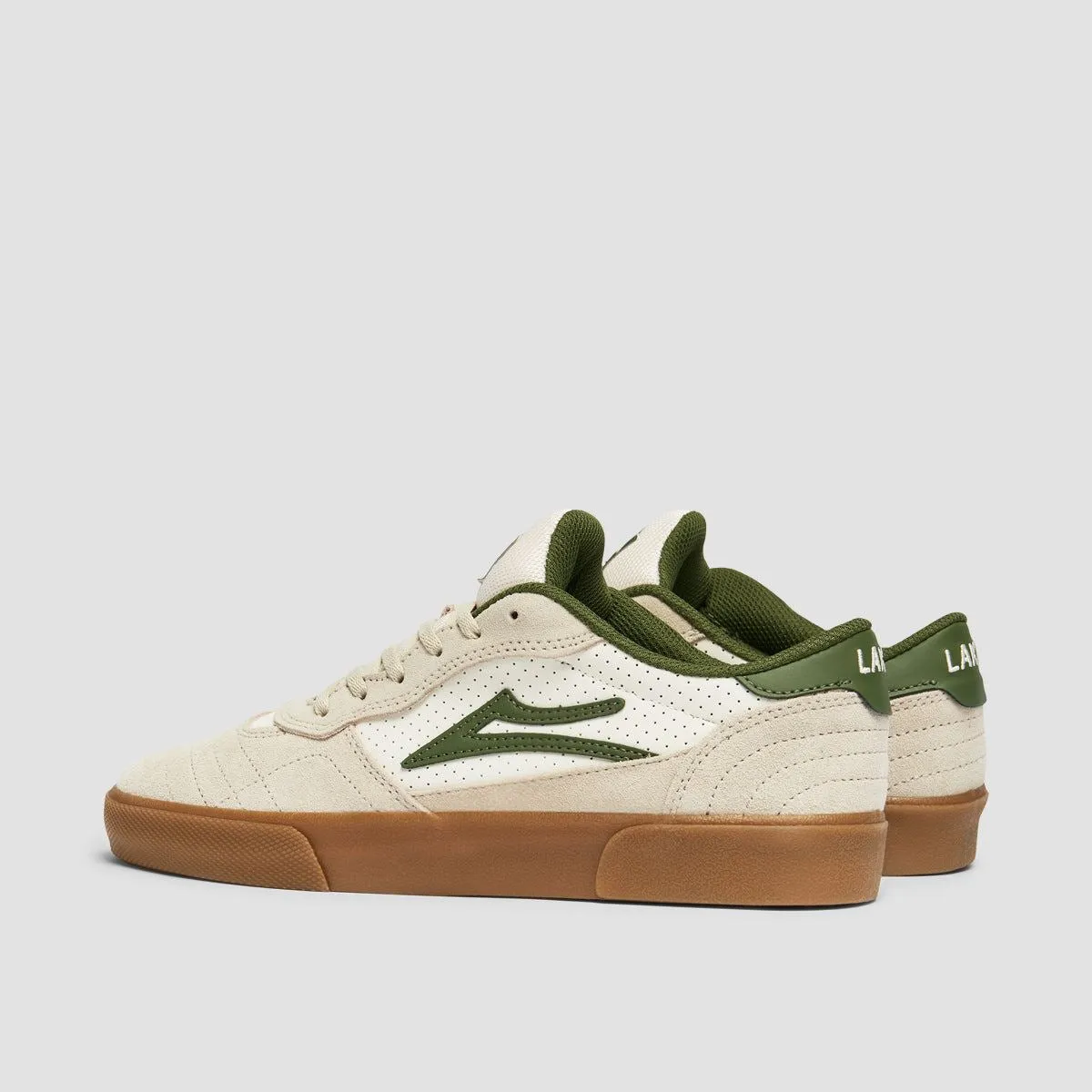 Lakai Cambridge Shoes - Cream Suede