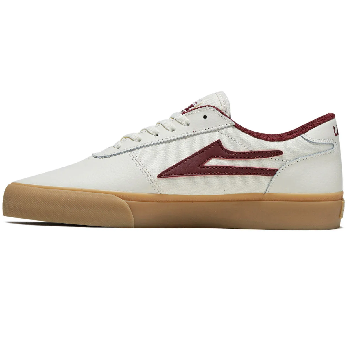 Lakai Manchester Shoes - Cream/Gum Leather