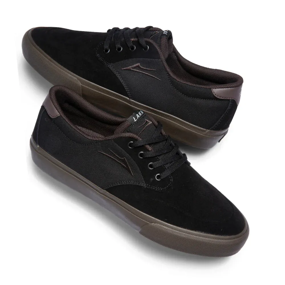 Lakai Shoes Riley 3 - Black/Gum Suede