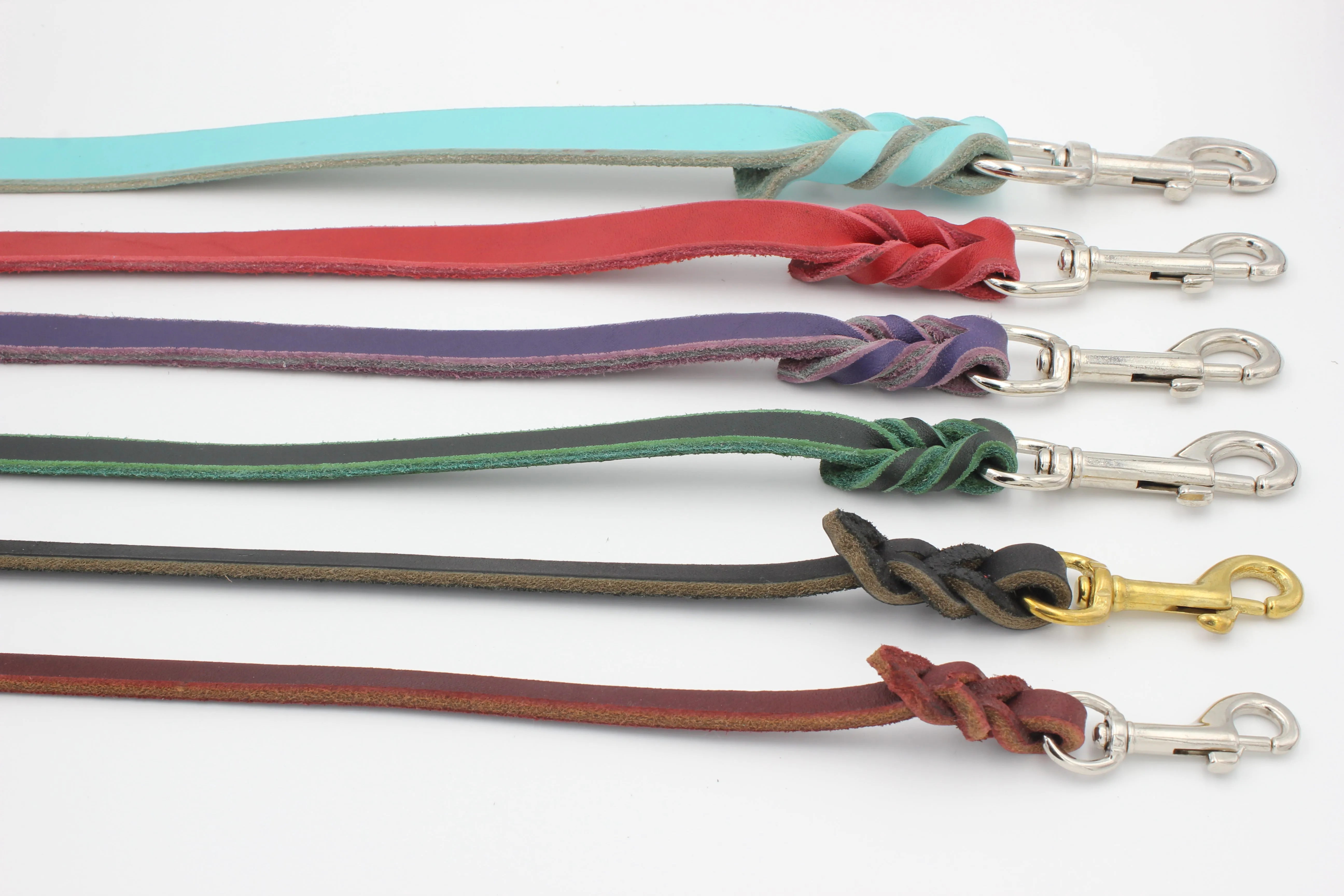 Latigo Leather Leashes 30"