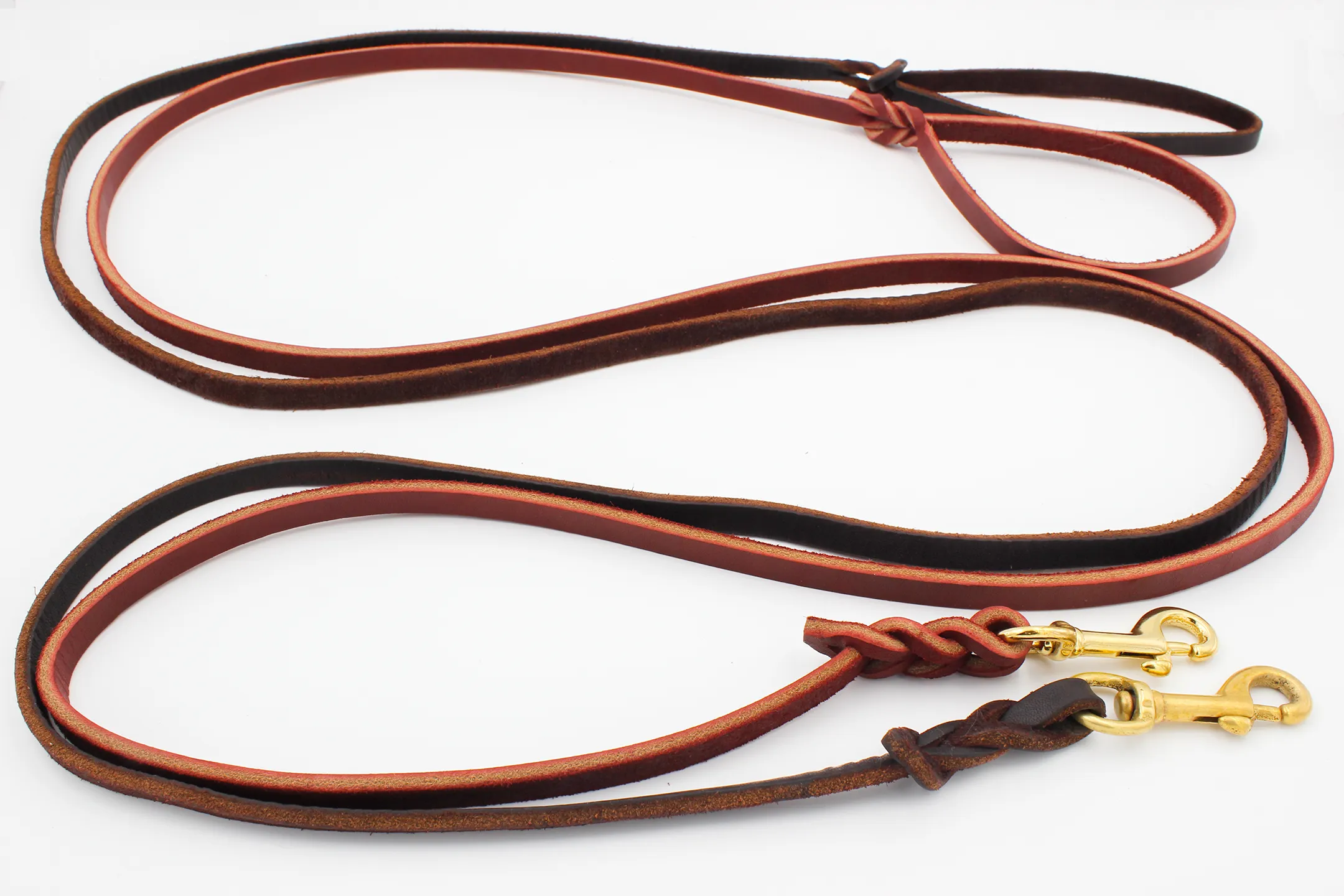 Latigo Leather Leashes 8'