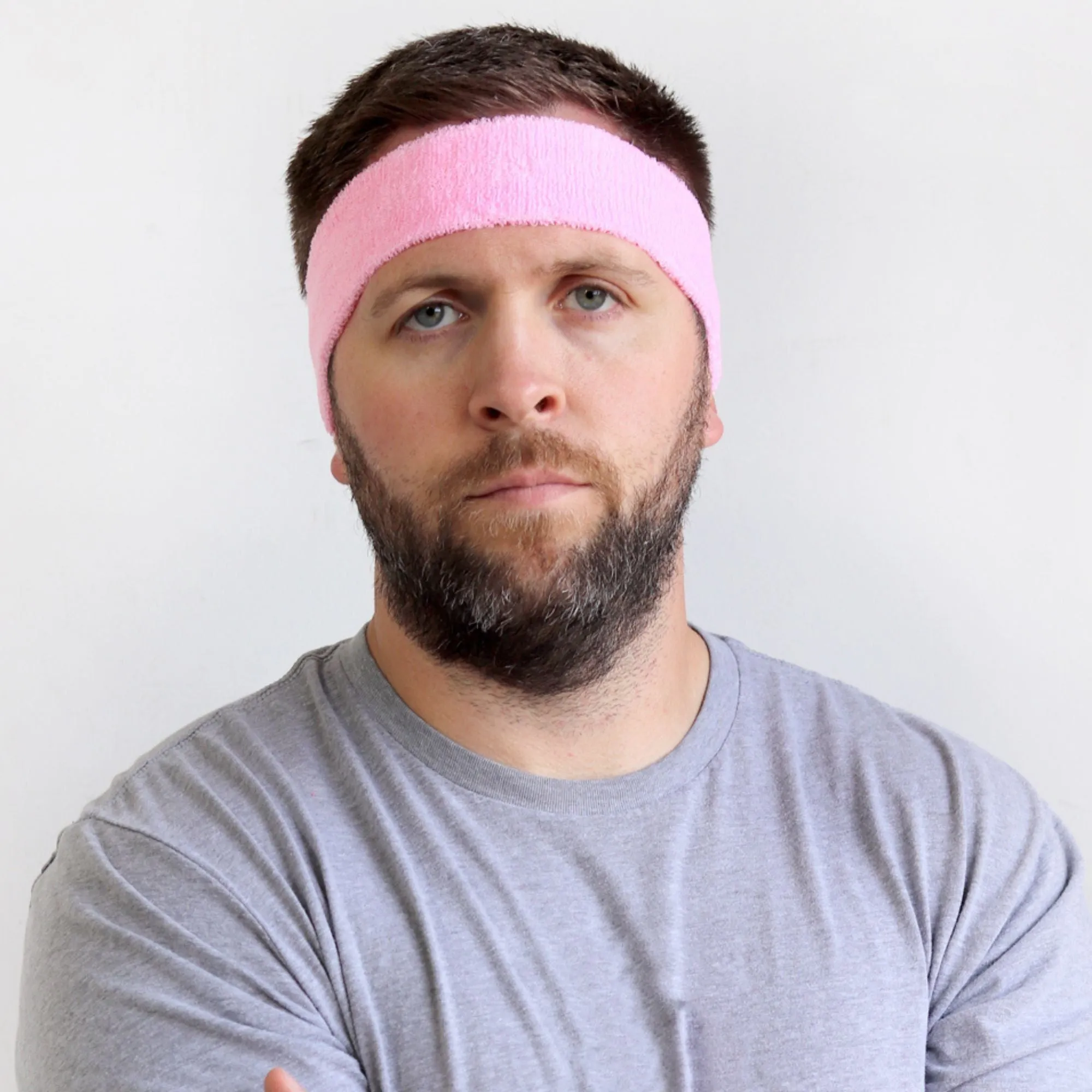 Light Pink Head Sweatband