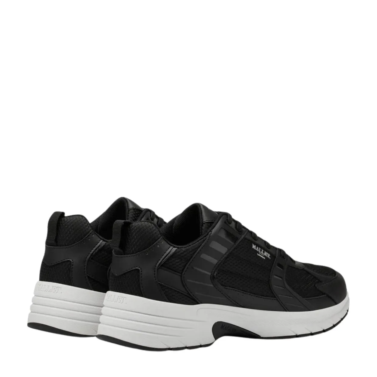 Mallet Holloway Black Trainers