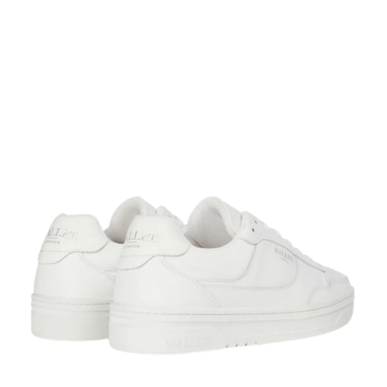 Mallet London Bennet White Trainers