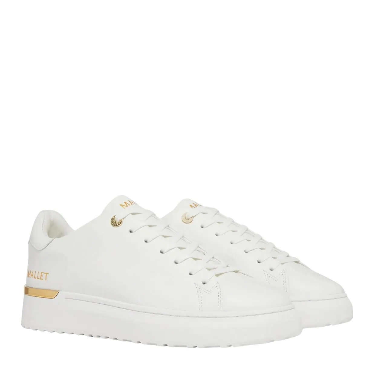 Mallet London GRFTR Lite White Gold Trainers