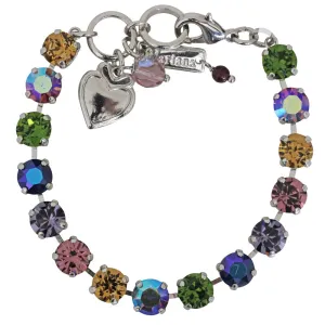 Mariana "Penelope" Rhodium Plated Must-Have Everyday Crystal Tennis Bracelet, 4252 1089ro