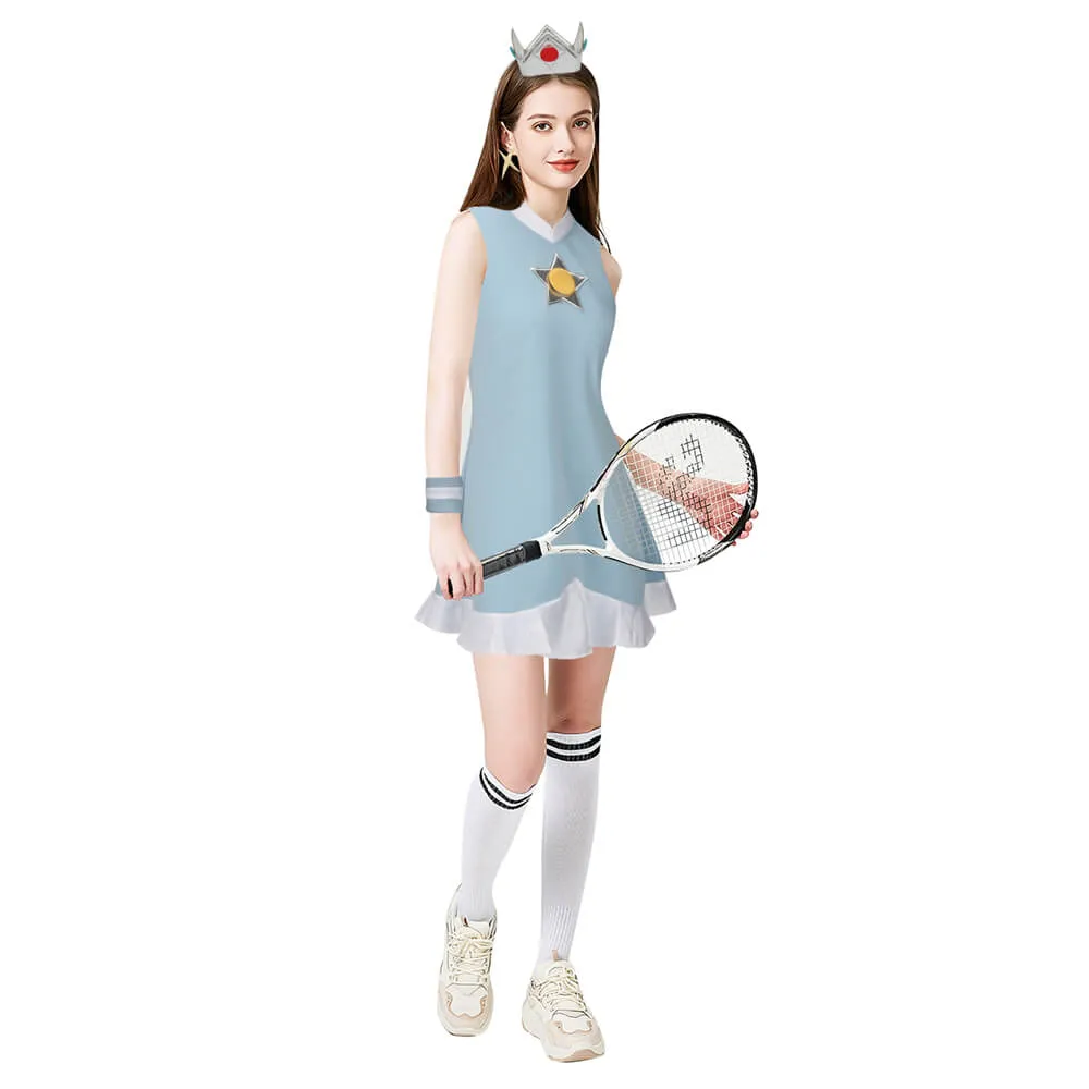 Mario Tennis Aces Princess Rosalina Cosplay Costume