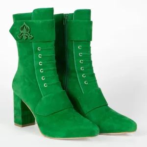 Marta • Green Suede