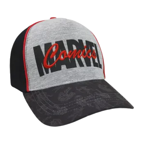 Marvel Comics 1276 Black Grey Cap