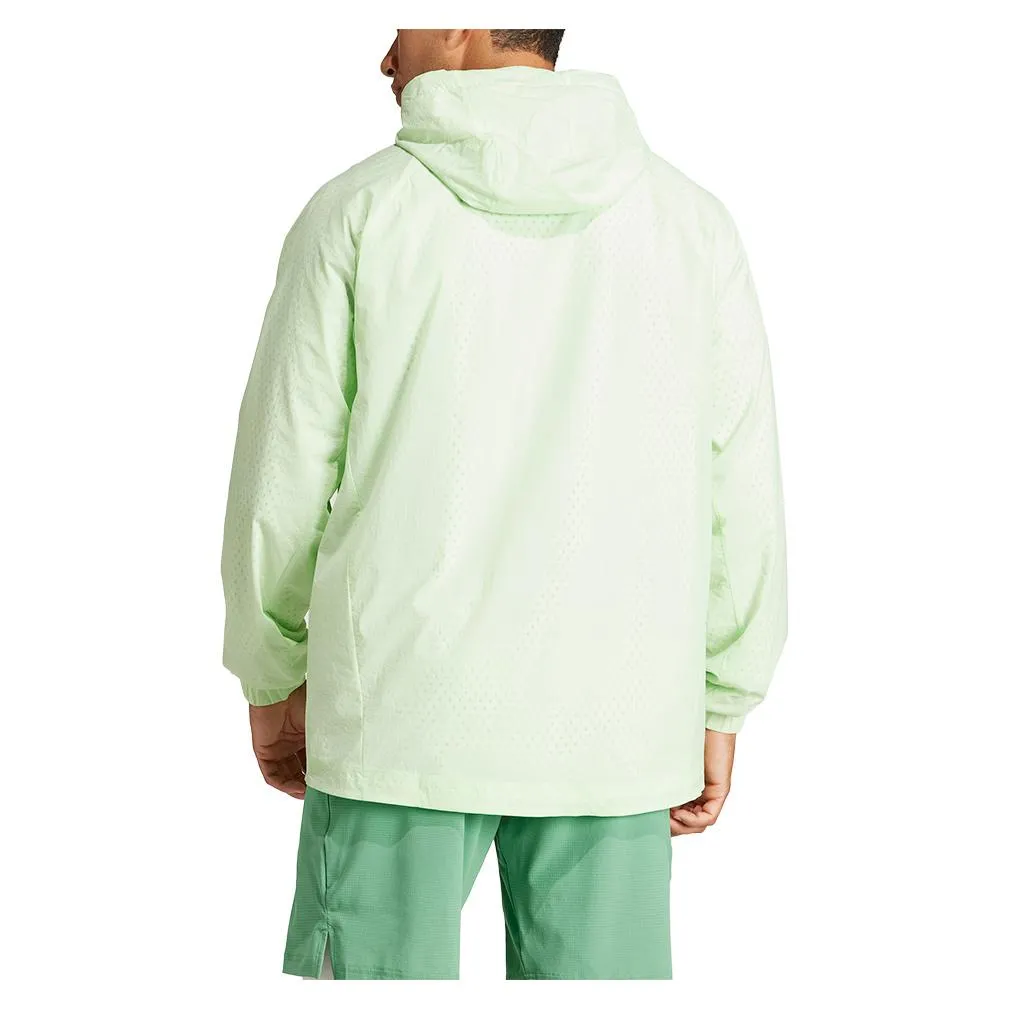 Men's Cover-Up Pro Tennis Jacket Semi Green Spark