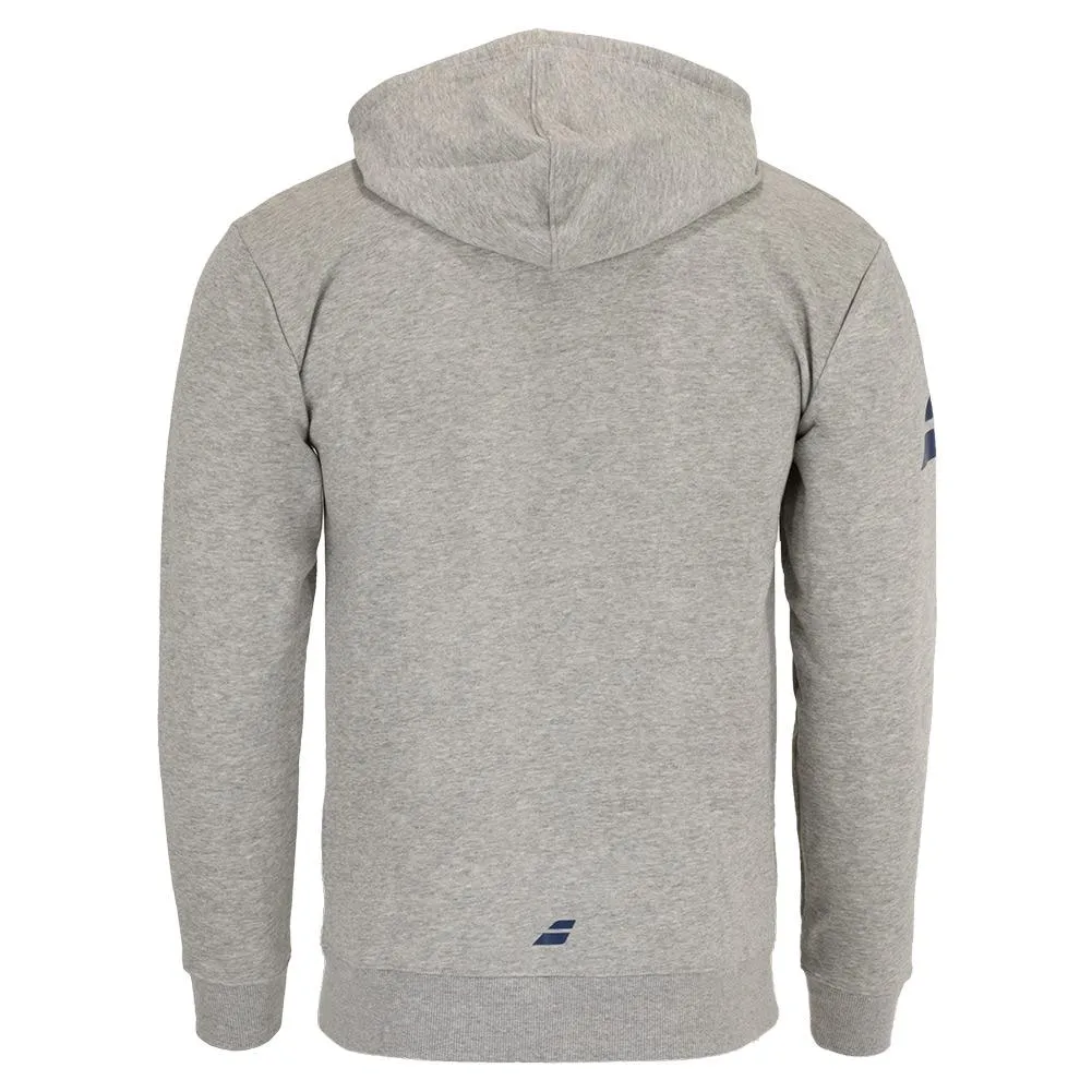 Men`s Exercise Hooded Tennis Sweater High Rise Heather