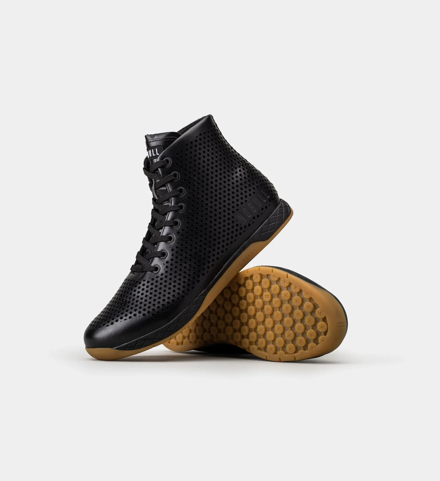 Men's Leather Trainer High-Top