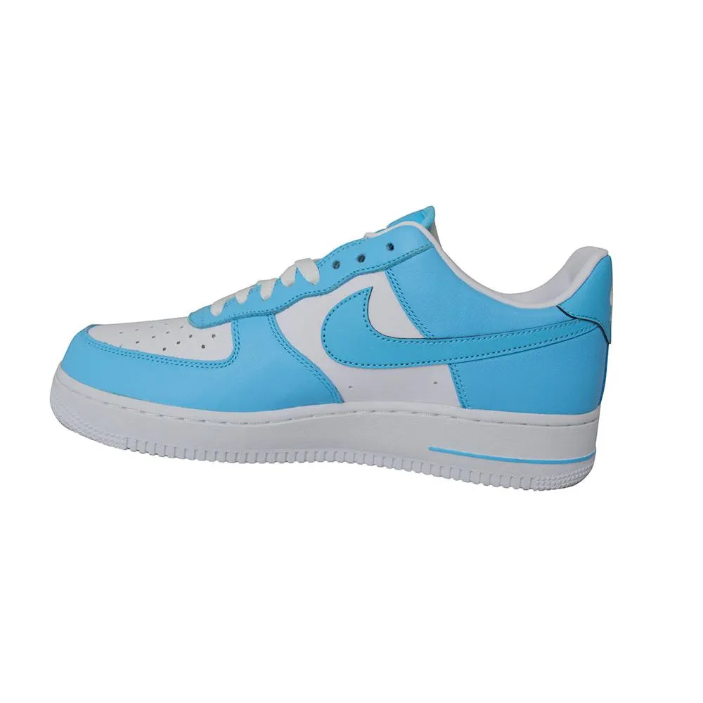 Mens Nike Air Force 1 Lo - AQ4134400 - Blue Gale White