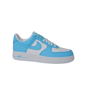 Mens Nike Air Force 1 Lo - AQ4134400 - Blue Gale White