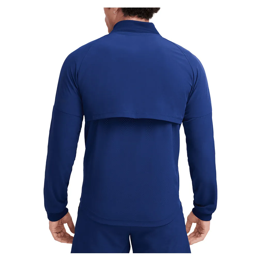 Men`s Rafa Dri-FIT Tennis Jacket Blue Void and Laser Blue