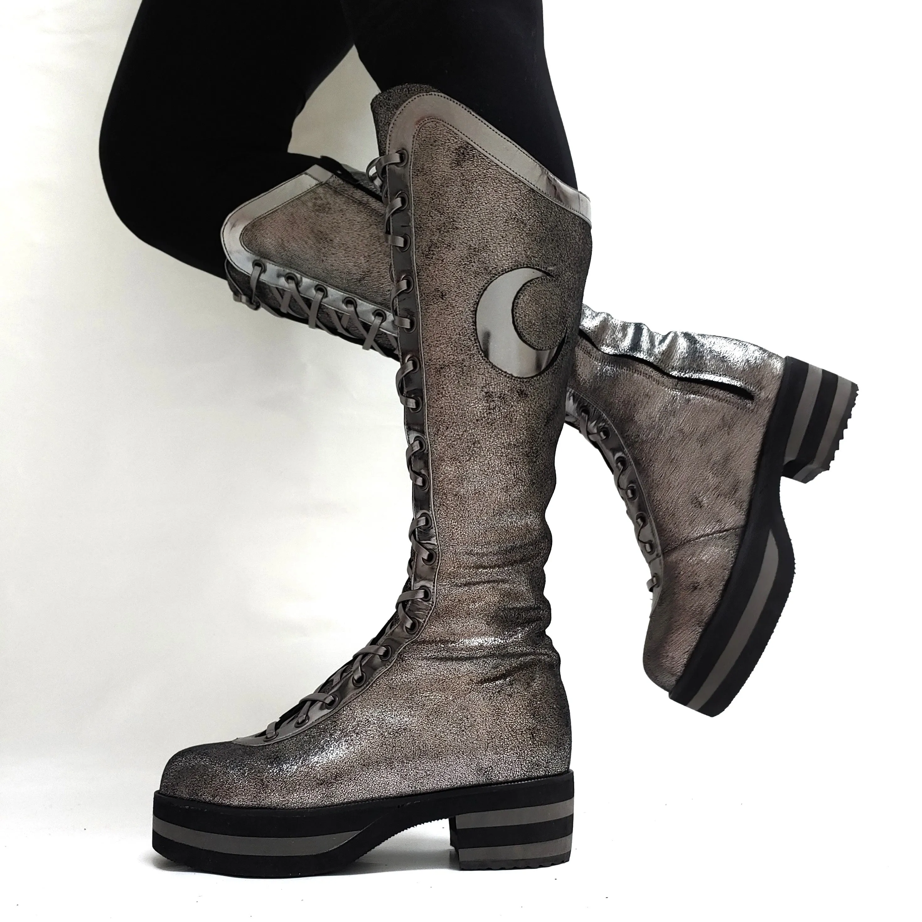 MOONDUST Knee Boots