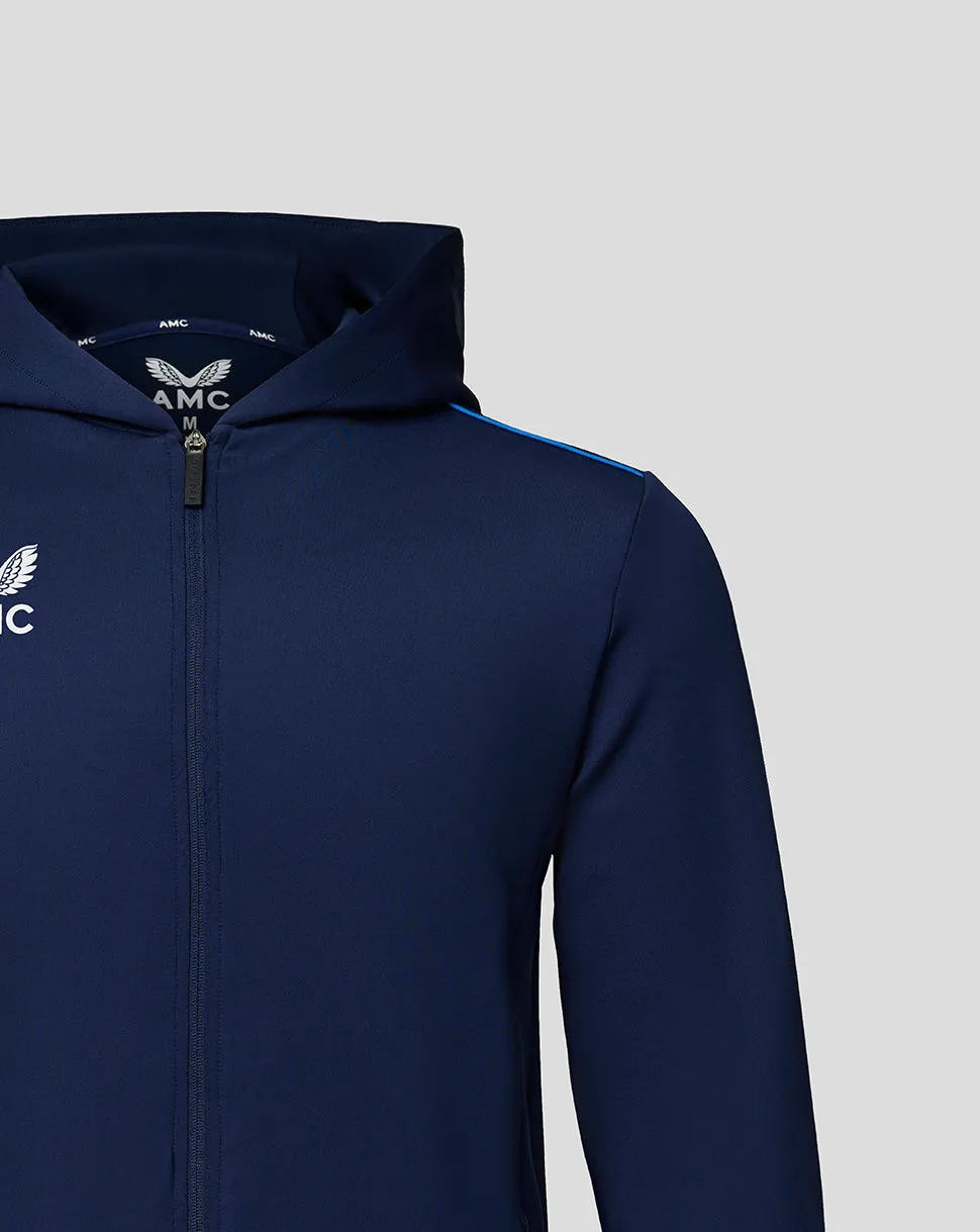 Navy/Blue AMC Zip Through Hoody